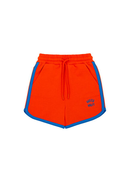 Orange Blue Boys Organic Cotton Shorts