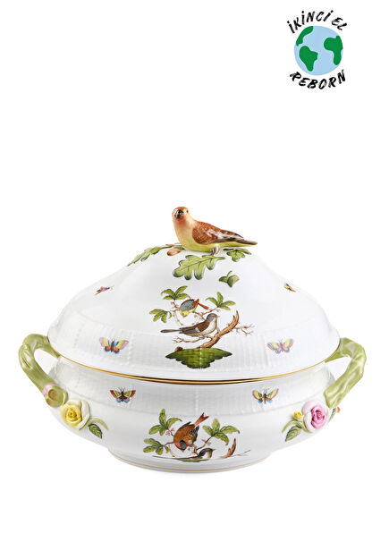 Herend Porcelain Lidded Kallavi Soup Bowl