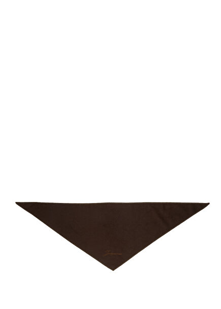 Koyu Kahverengi Kadın Kaşmir Bandana