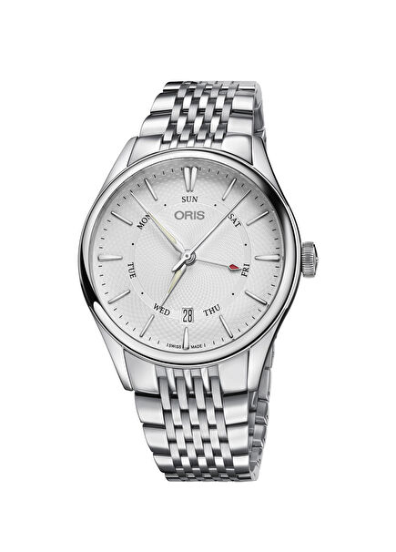 Artelier Pointer Day Date Grey Steel Men's Watch 01 755 7742 4051-07 8 21 79