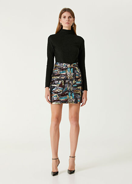 Gaudi Sequined Mini Women's Skirt