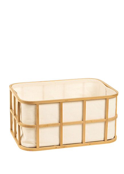Branch Bamboo Basket 42x32x20 Cm Natural