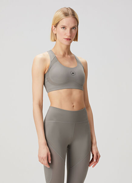 By Stella Mccartney Truepurpose Grey Sports Bra