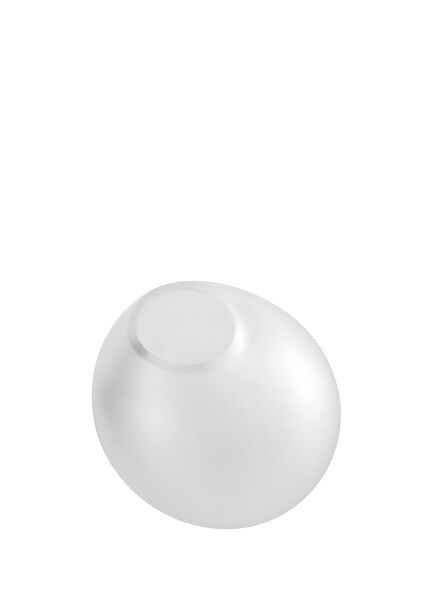 Testa White Glass Object