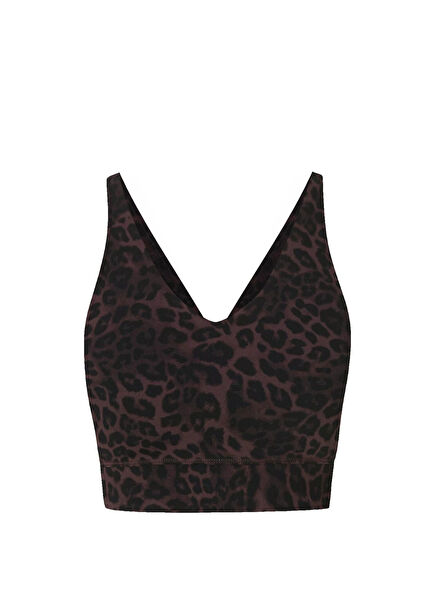 Sweaty Betty Ultimate Studio Voop Bra Women's Brown Fitness Bra