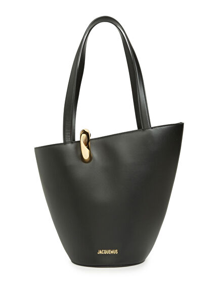 The Bambola Medium Black Women's Leather Bag