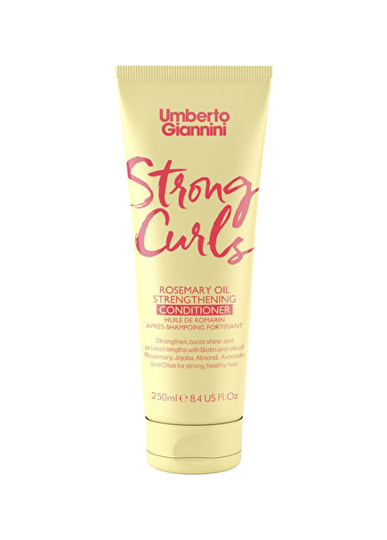 Strong Curls Güçlendirici Biberiye Yağlı Bukle Saç Kremi 250 ml