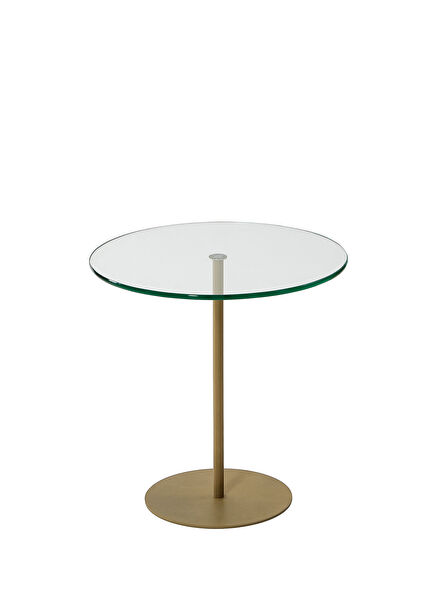 Chill Out Gold Transparent Metal Coffee Table