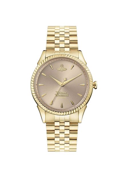 VV240PKGD Gold Steel Women's Watch