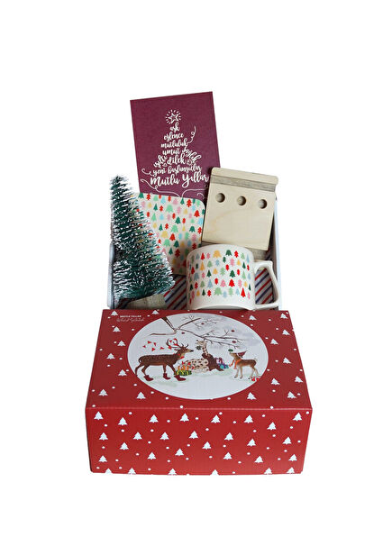 Yeni Yıl Konseptli Hediye Kutusu