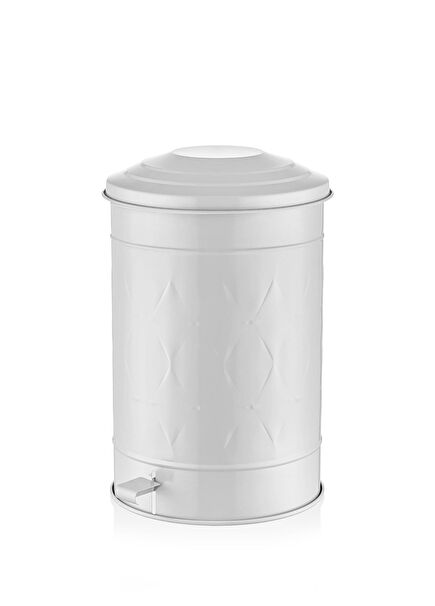 Prism White Kitchen Trash Can Kitchen 37 L