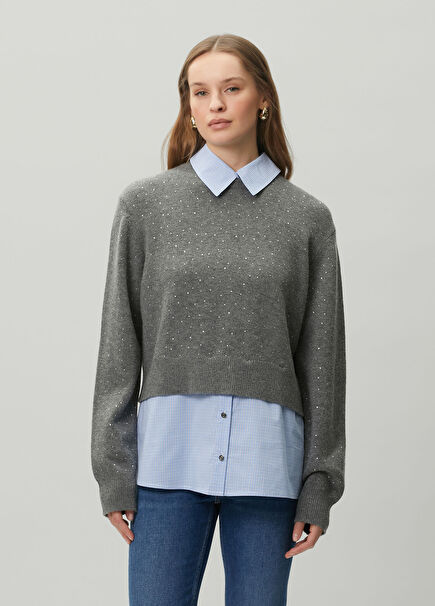 Mipope Grey Knitwear