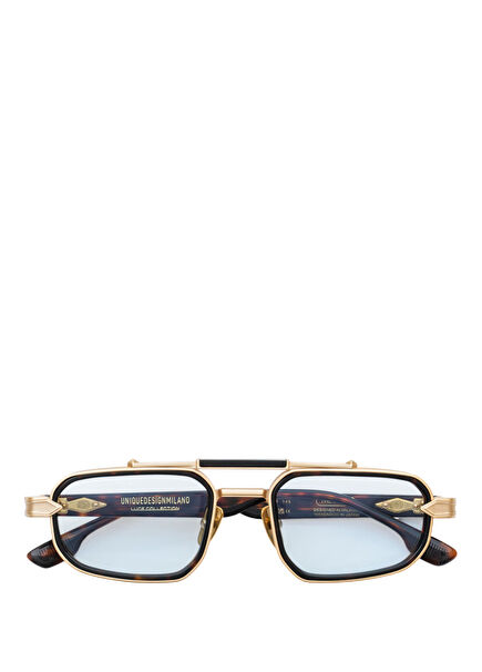 The Flash Gold Havana Unisex Sunglasses