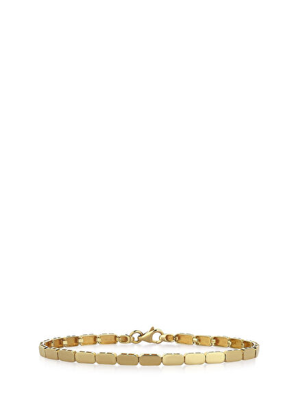 14K Gold Women's Bracelet with Gold Pieces