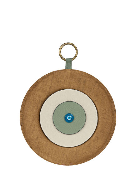 Signature Göz Kutnu Kahverengi Cam Nazarlık