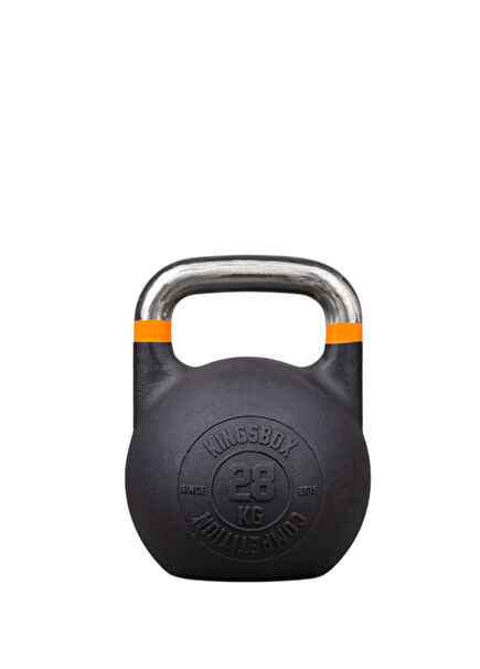 Siyah Çelik Competition Kettlebell 28 kg