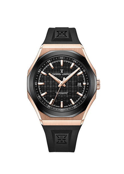 UC5414 Steel Black Men's Wristwatch