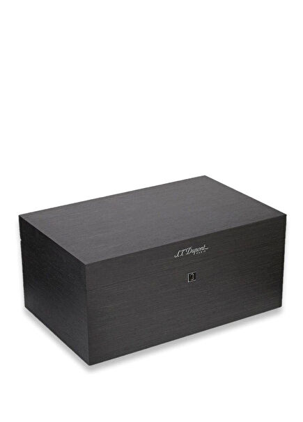 Prestige Humidor 100's Black Cigar Box