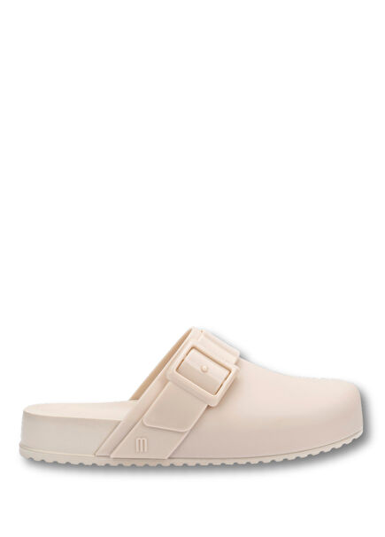 Cozy Clog Ad Cream Color Women's Slippers