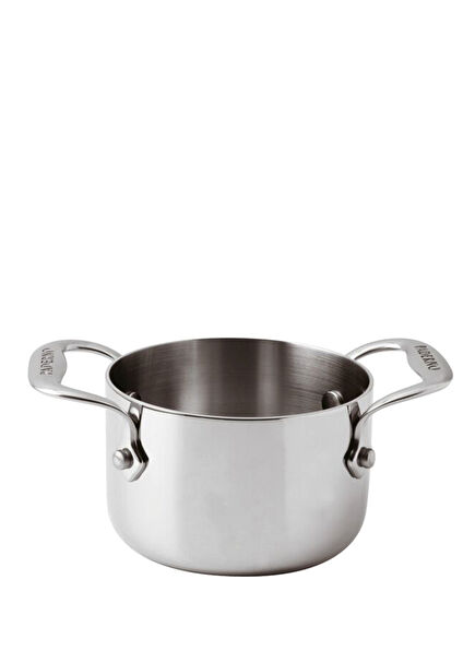 Steel Two Handle Mini Saucepan
