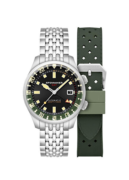 SP-5121-44 S Çelik Siyah Erkek Kol Saati