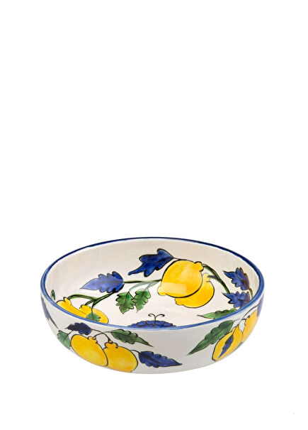 Amalfi Coast Handmade Ceramic Midi Salad Bowl