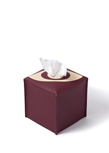 Evil Eye Leather Napkin Holder