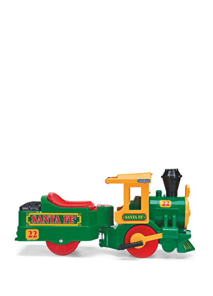 Santa Fe Yeşil 6 Volt Oyuncak Akülü Tren