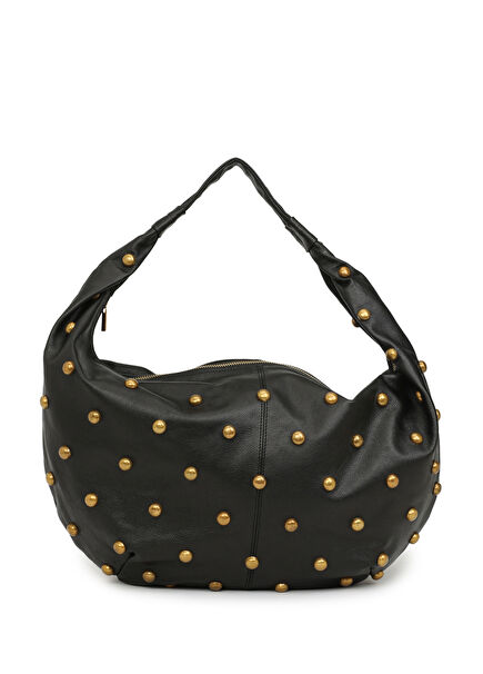 Moon Siyah Kadın Deri Çanta