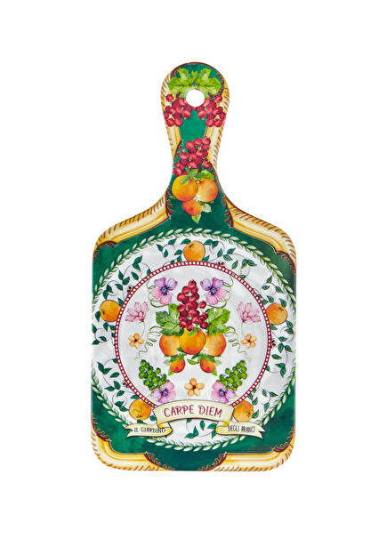 Carpe Diem Desenli Melamin Kesme Tahtası