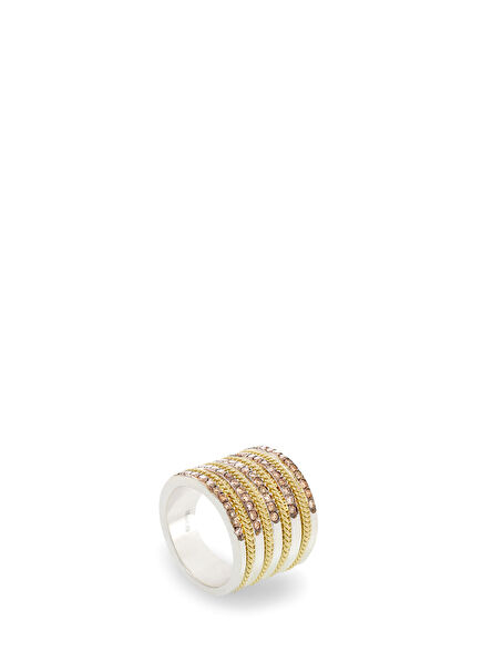 Ring Pendulum Thick Women's Gold Ring