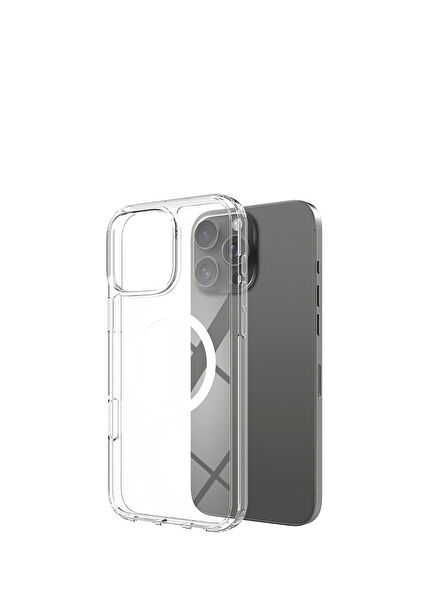 iPhone 16 Pro Max Magsafe Air Hybrid Transparent Phone Case