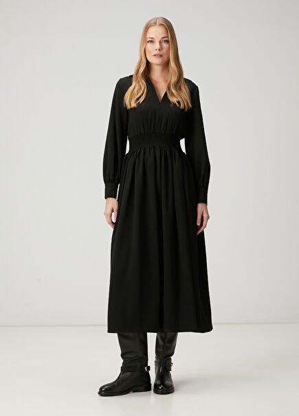 Black Midi Dress