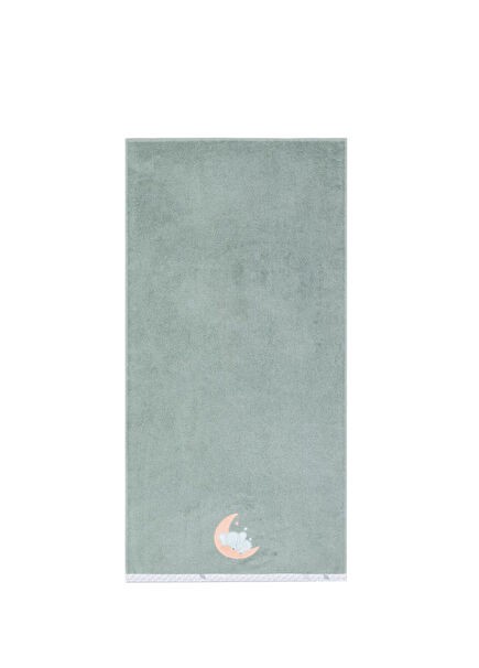 Hero Elephant Nakışlı Bebek Banyo Havlusu 70 x 140 cm