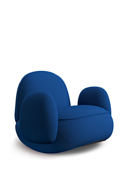 Mars Blue Rocking Chair