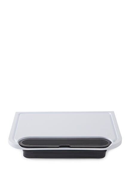 Cutting Board with Collection Bowl