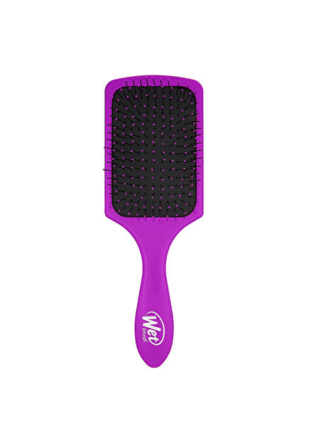 Paddle Detangler Mor Dolaşık Açıcı Geniş Saç Fırçası 