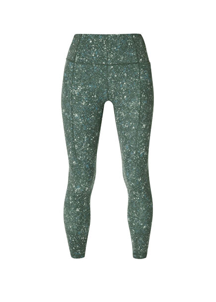 Super Soft 7/8 Green Women's Yoga Leggings