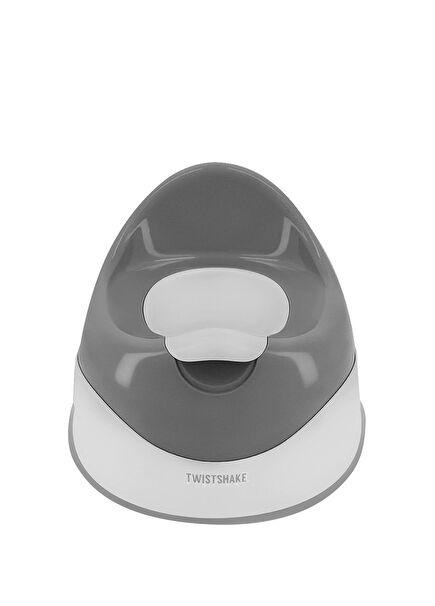 Pastel Gri Eğitici Unisex Bebek Lazımlık