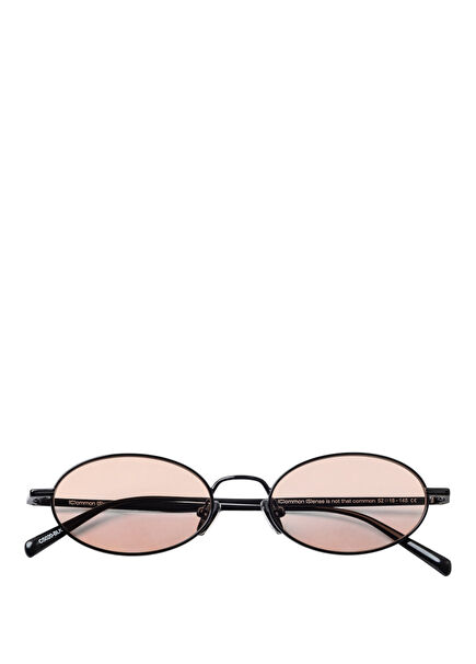 Black Metal Unisex Sunglasses