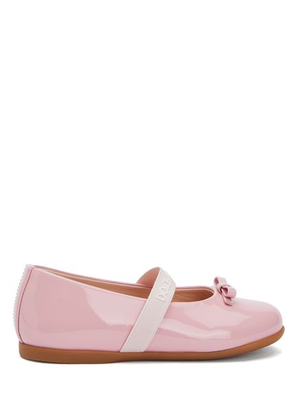 Pink Leather Ballet Flats