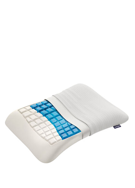 Technogel White Anatomical Cooling Pillow