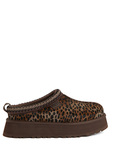 Tazz Caspıan Leopard Print Women's Slippers