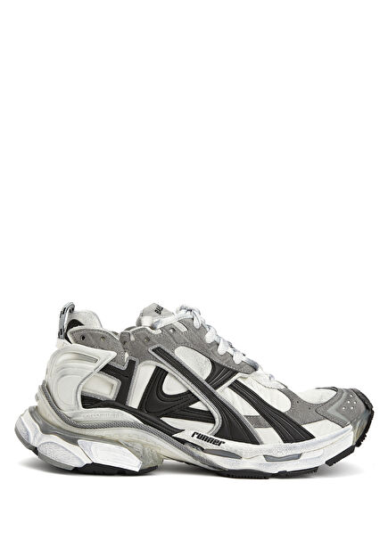 Beyaz Gri Erkek Sneaker