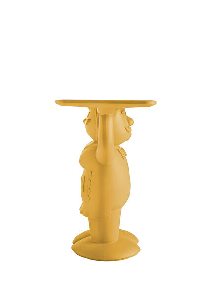 Yellow Side Table Together
