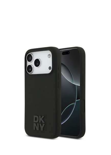 iPhone 17 Pro Metal Logo Silicone MagSafe Compatible Phone Case