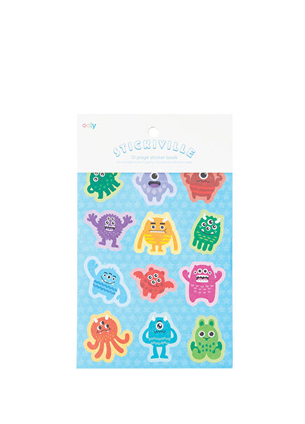 Stickiville Monsters Çıkartma Kitabı
