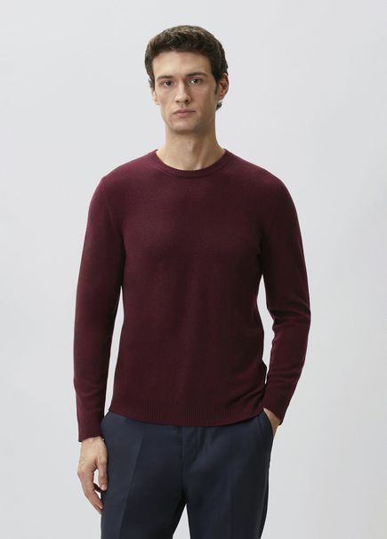 Limited Bordo Kaşmir Kazak