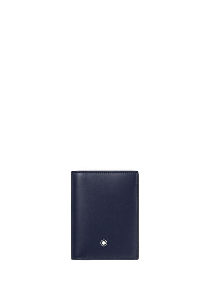 Lacivert Erkek Deri Kartlık