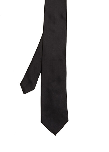 Black Silk Tie